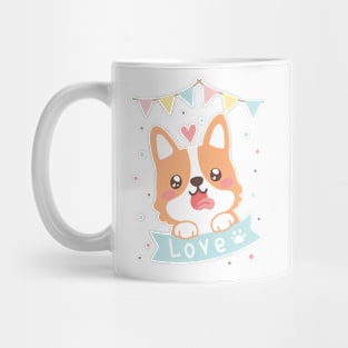 Corgi Love Mug